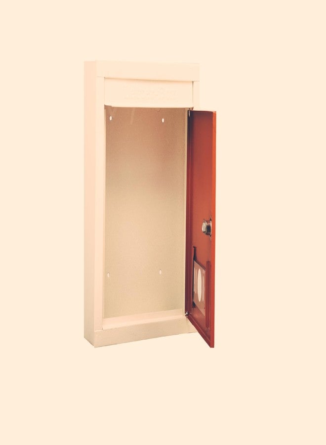 SPYLOCK Heavy Metal Mail Box (Orange) for Home and Gate Wall Mount - Letter Post Box Size 9 * 11 * 3 Inch - Image 2